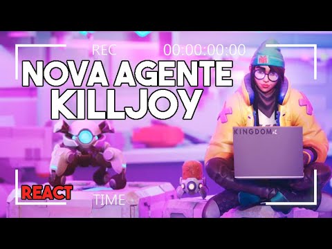 (REACT) Apresentando Killjoy// Trailer de Revelação de Agente l VALORANT