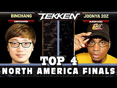 Tekken 7 - North America Finals - TOP 4 feat. Joey Fury, Joonya20z, Binchang, Joe Crush