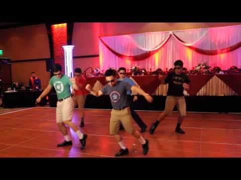 Super Heroes Performing for Kimmy's Debut