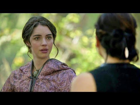 Once Upon A Time 7x06 Regina Wants Learns Magic To Drizella - Drizella Is Attacked By A Giant Plant