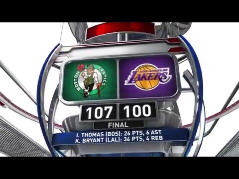 Boston Celtics vs Los Angeles Lakers - April 3, 2016