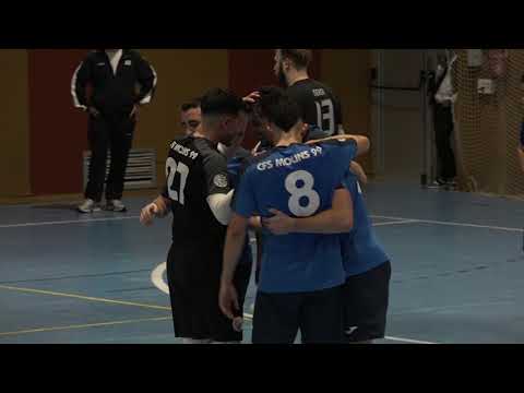Resum CFS Molins 99 6 - 1 FS Castelldefels XBuyer Team (Divisió d'Honor Catalana FS ((Jornada 6)