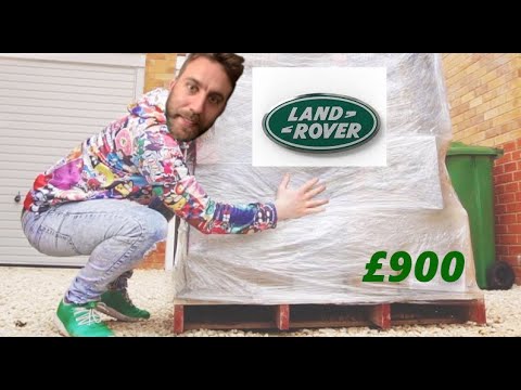 Part 7 Rebuilding 27 year-old Landrover Defender - Unboxing Parts