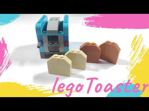 Lego Toaster (How to build) -Lego  Classic 10696 - Tutorial