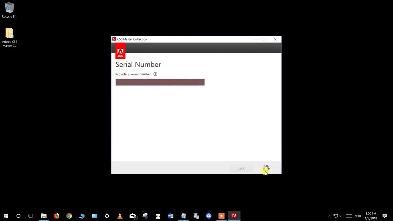 Adobe Master Collection CS6 Windows Installation