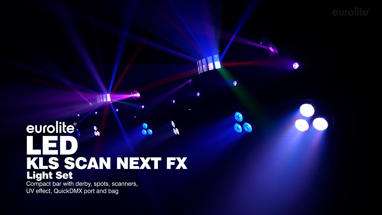 EUROLITE Set LED KLS Scan Next FX Compact Light Set