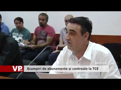 Scumpiri de abonamente și controale la TCE