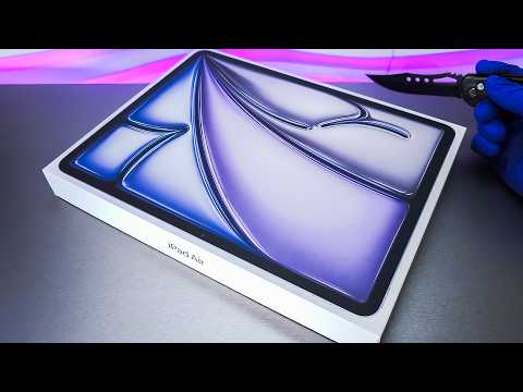 iPad Air M3 13" 2025 Unboxing and Camera Test! - ASMR