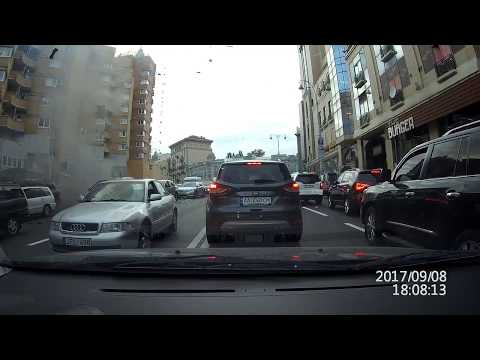 Видео взрыва машины с Тимуром Махаури в центре Киева