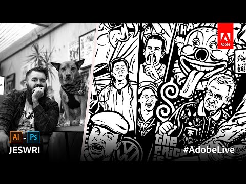 Adobe Live Episode 42: Interactive Drawing with JESWRI