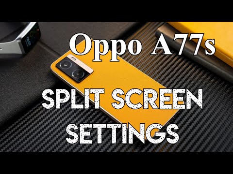 Oppo A77s | Dual Screen | How to work Split screen