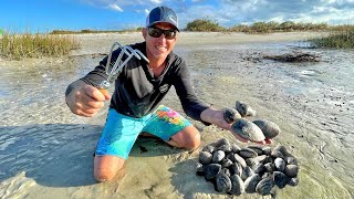 Foraging for Clams and Oysters Florida Style (Catch & Cook)
