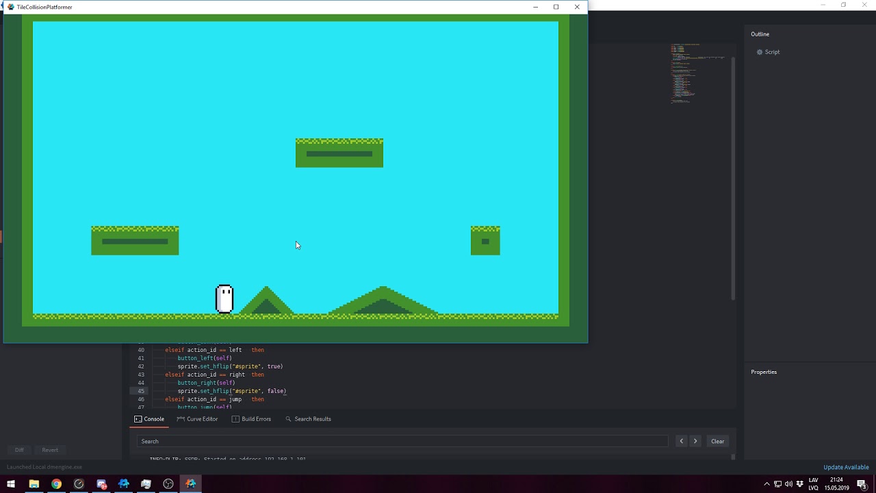 My character is randomly wiggling when moved - Questions - Defold game ...
