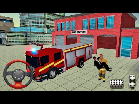NY City FireFighter 2019 - Fire Truck Driver Rescues 3D #2 - Android Gameplay