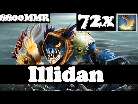 Illidan 8800 MMR PLAYS SLARK WITH 72X ESSENCE SHIFT - ROAD TO 9K - Ranked Match Gameplay - Dota 2