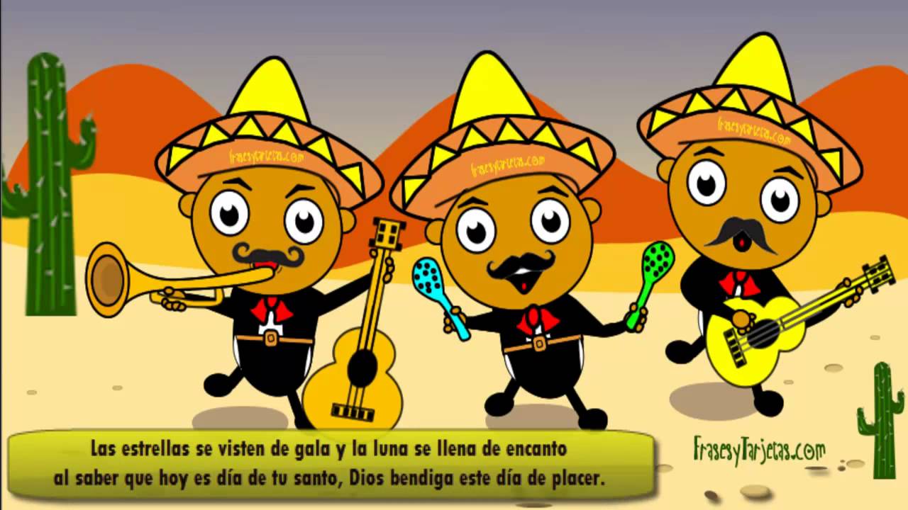 Feliz cumpleaños, las mañanitas chistosas con Mariachis, en el día de tu Santo