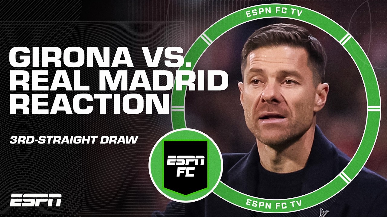 What has to change for Real Madrid⁉️ REACTION to draw vs. Girona | ESPN FC
