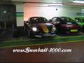 Police Porsche Arriving In Gumball Garage