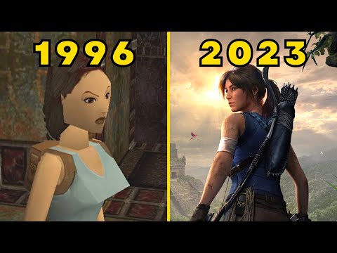 Evolution of Tomb Raider Games 1996-2023
