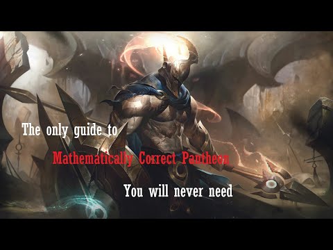 The only guide to Mathematically Correct Pantheon you will never need