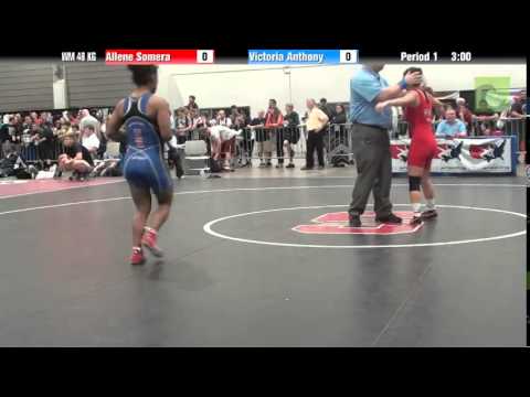 Women WM 48 KG - Allene Somera vs. Victoria Anthony