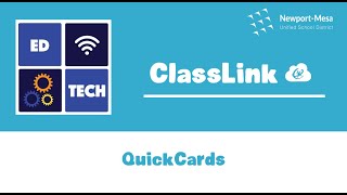 ClassLink: Printing QuickCards