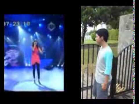 The Prayer duet with Putri Ayu