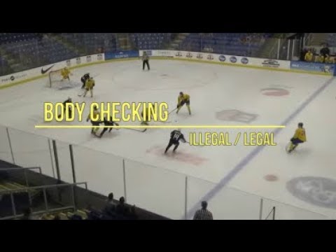 VIDEO 22: BODY CHECKING - Illegal vs Legal