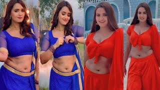 Saree Sundari Neelam Giris new💞 glamours looks 
