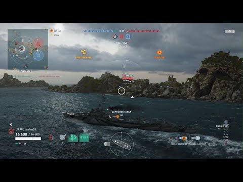 World of Warships: Legends - T61 Doing DD Work - 2.6k xp