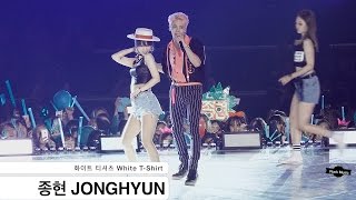 종현 JONGHYUN[4K 직캠]화이트 티셔츠 White T-Shirt@20160617 Rock Music
