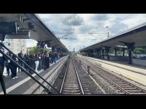 S8 Hanau - Kelsterbach Umleitung über Offenbach Hbf und Frankfurt Süd 4K HDR