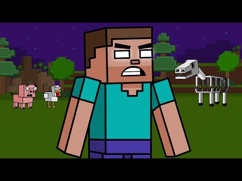 The Origins of HEROBRINE!! | Minecraft Animation (Block Squad)