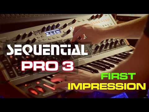 Sequential Pro 3 First Impression (No Talking)