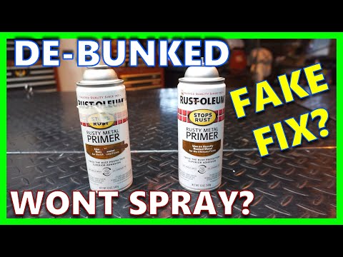 DeBUNKING the Stuck Spray Can FIX (WHEN CANS GO BAD) Tips on How to Prevent This & Why it Happens