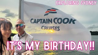 I Spent My Birthday in Sydney ๐ฆ๐บ | Harbour Cruise Surprise!
