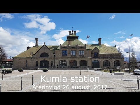 2018-04-27 KUMLA STATION - Vi besöker Kumla station 8 månader efter återinvigningen [4K]