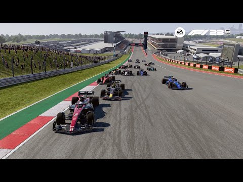 F1SL Tier 2, Season 3, Race 2 Highlights (COTA, Texas)