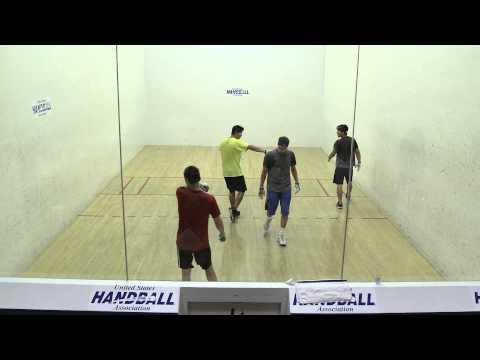 2013 USHA 4-Wall Nationals - Mens Doubles Final - Nahorniak / Bastidas vs Peixoto / Nett