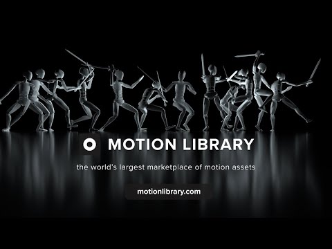 Motion Library in Maya! Rokoko + Autodesk - The world's largest marketplace of motion assets!