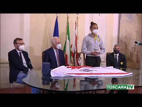 2021-03-16 FIRENZE - CONSEGNATO PEGASO D'ORO A LARISSA IAPICHINO