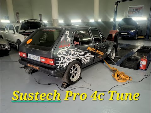 Sustech Pro 4C - Dyno Tune - Vw Mk1 20v Normally Aspirated