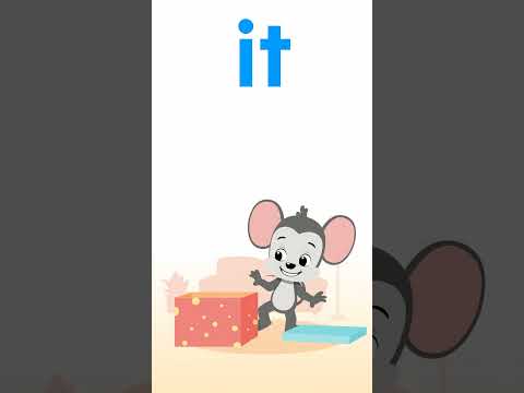 Sichtwörter für den Kindergarten: Es | ABCmouse #Lernen #Bildung #SichtwörterfürKinder #Kindergarten