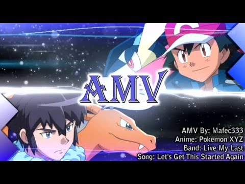 Charizard (Alan) VS Greninja (Ash) - AMV 720p