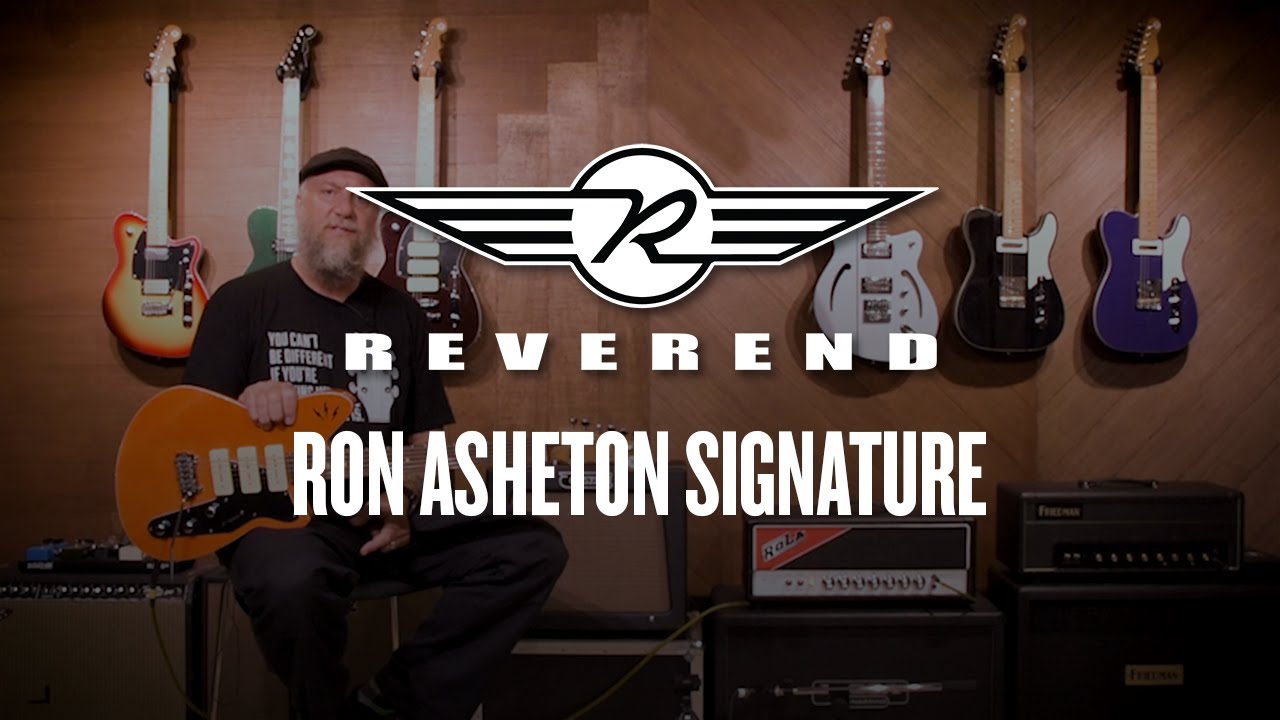 Reverend Ron Asheton Jetstream 390 - Rock Orange