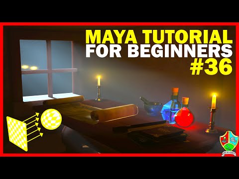 UV Mapping – Planar Projection Video Lecture - Maya Complete Guide to 3D