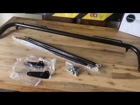 Universal Racing Safety Seat Belt Chassis Roll Harness Bar Rod For All 4-Point 5-Point & 6-Point