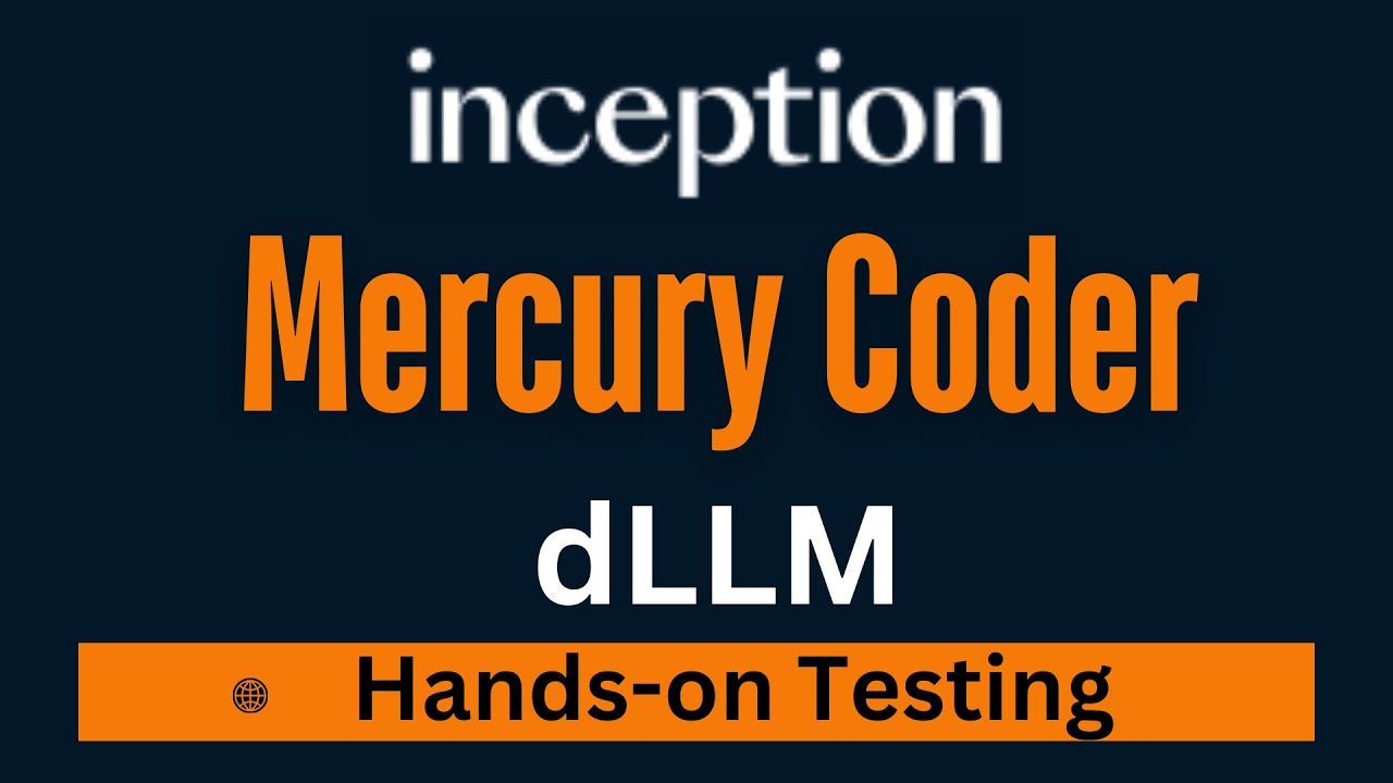 Inception Mercury - Diffusion Large Language Model - dLLMs - Hands-on Testing