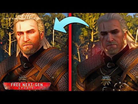 DETAILVERGLEICH - so viel besser sieht The Witcher 3 Next Gen aus - PS5 VS PS4