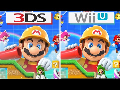 Super Mario Maker (2015) 3DS vs Wii U (Which One is Better?)
